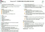 Classe de 4EME Fournitures scolaires 2025 2026